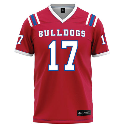 LA Tech - NCAA Football : Demario Bookhart - Red Football Jersey-0