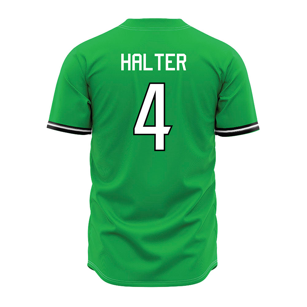 Marshall - NCAA Baseball : Jackson Halter - Green Jersey