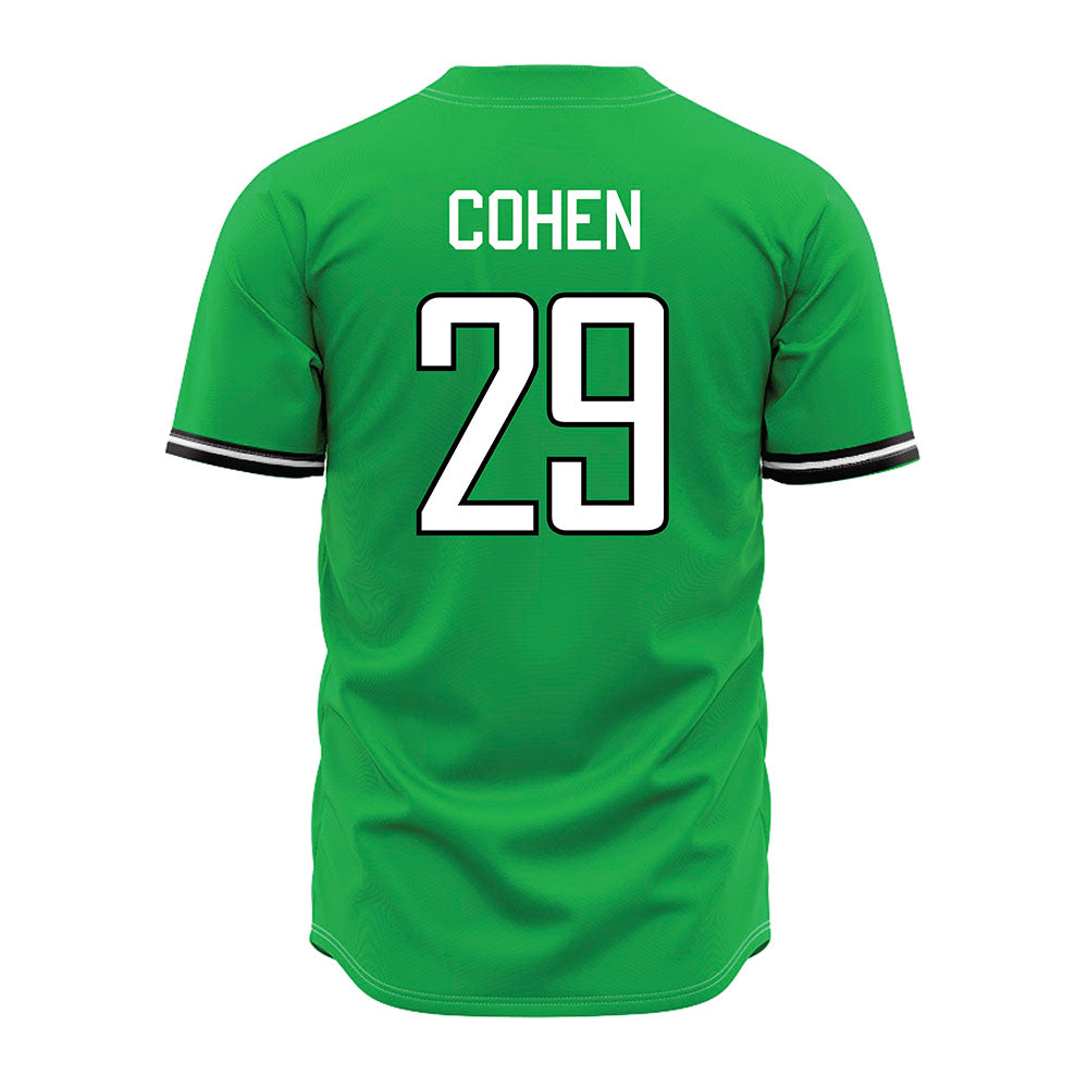 Marshall - NCAA Baseball : Ben Cohen - Green Jersey-1