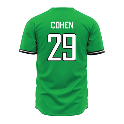 Marshall - NCAA Baseball : Ben Cohen - Green Jersey-1