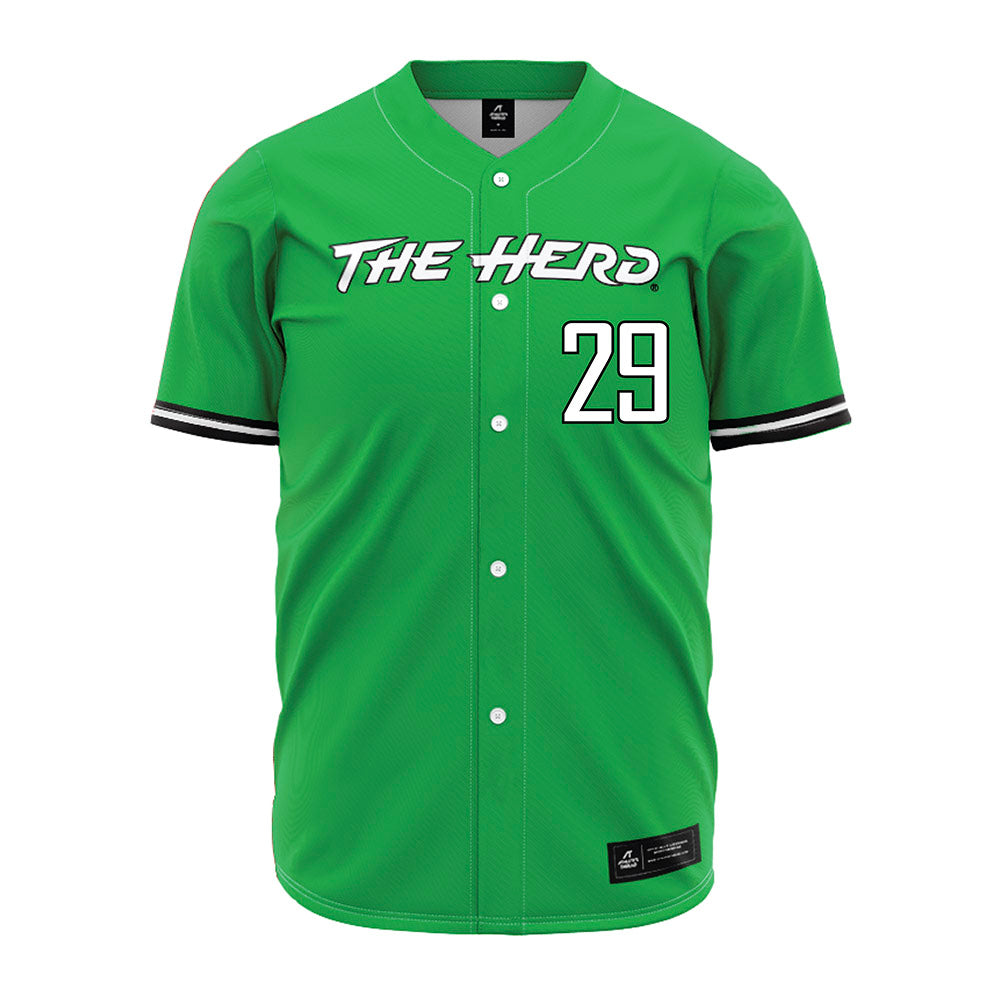 Marshall - NCAA Baseball : Ben Cohen - Green Jersey-0