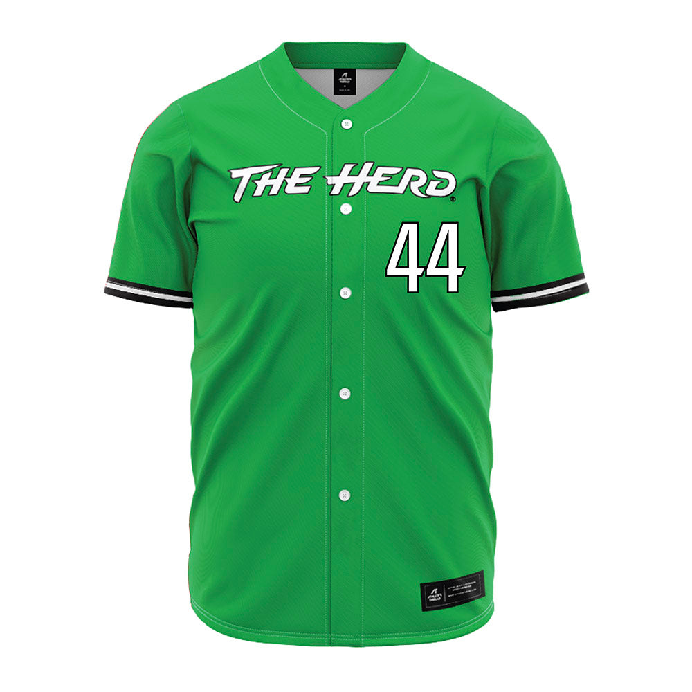 Marshall - NCAA Baseball : Carter Walters - Green Jersey-0