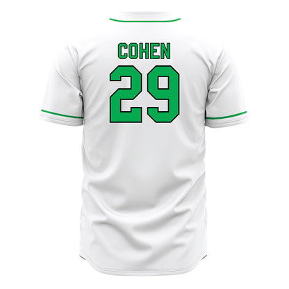 Marshall - NCAA Baseball : Ben Cohen - White Jersey-1