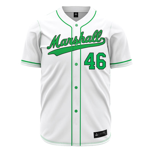 Marshall - NCAA Baseball : Luke Proehl - White Jersey-0