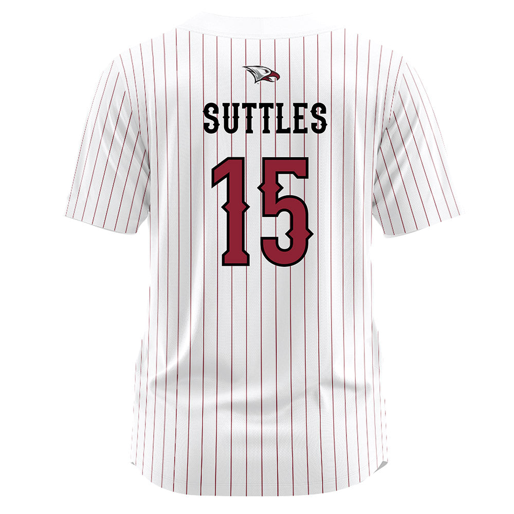 NCCU - NCAA Softball : Tyler Suttles - White Jersey-1