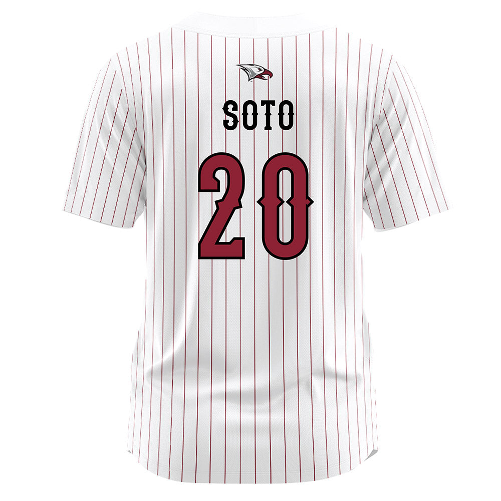 NCCU - NCAA Softball : Sierra Soto - White Jersey-1