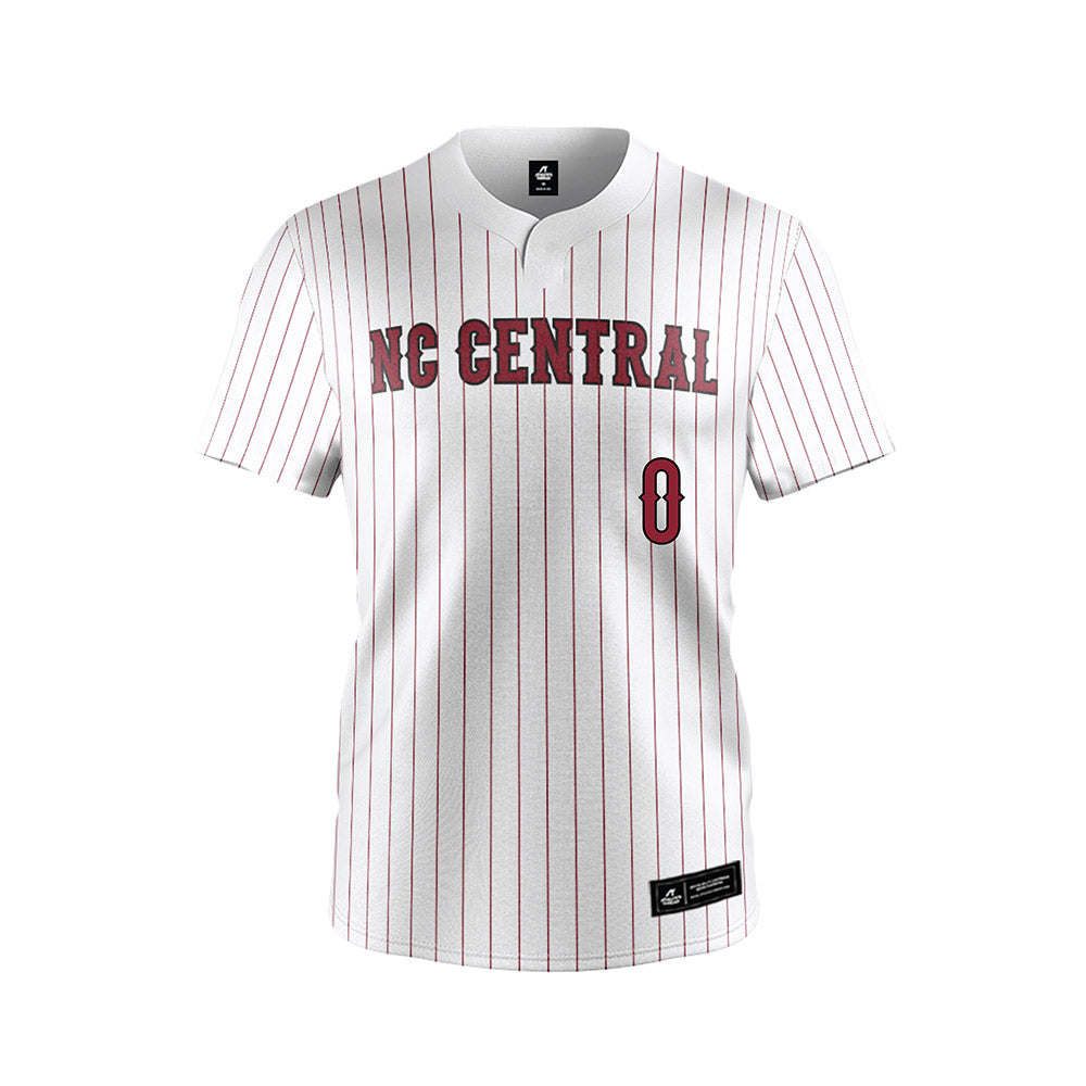 NCCU - NCAA Softball : Elana Krupey - White Jersey-0