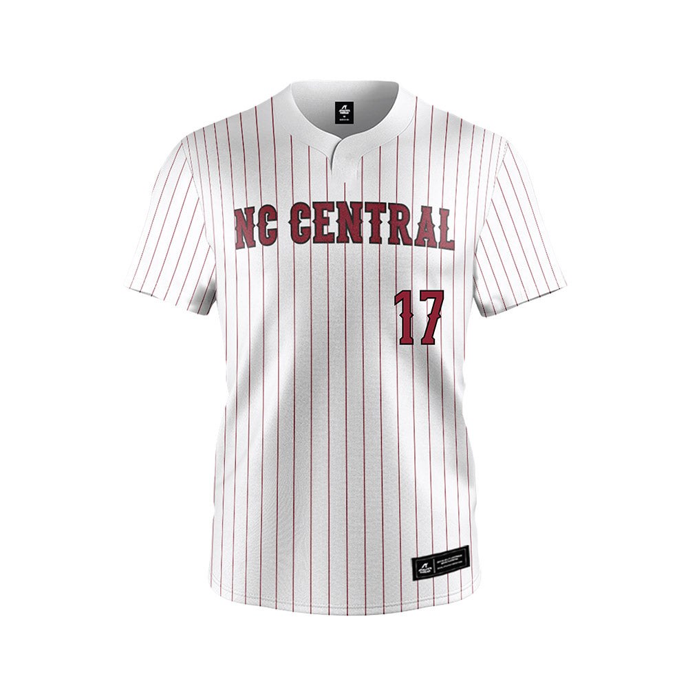 NCCU - NCAA Softball : Madeline Janssen - White Jersey-0