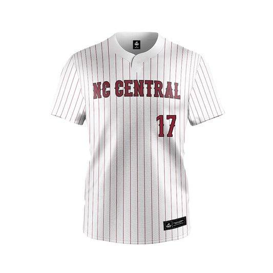 NCCU - NCAA Softball : Madeline Janssen - White Jersey-0