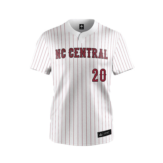 NCCU - NCAA Softball : Sierra Soto - White Jersey-0