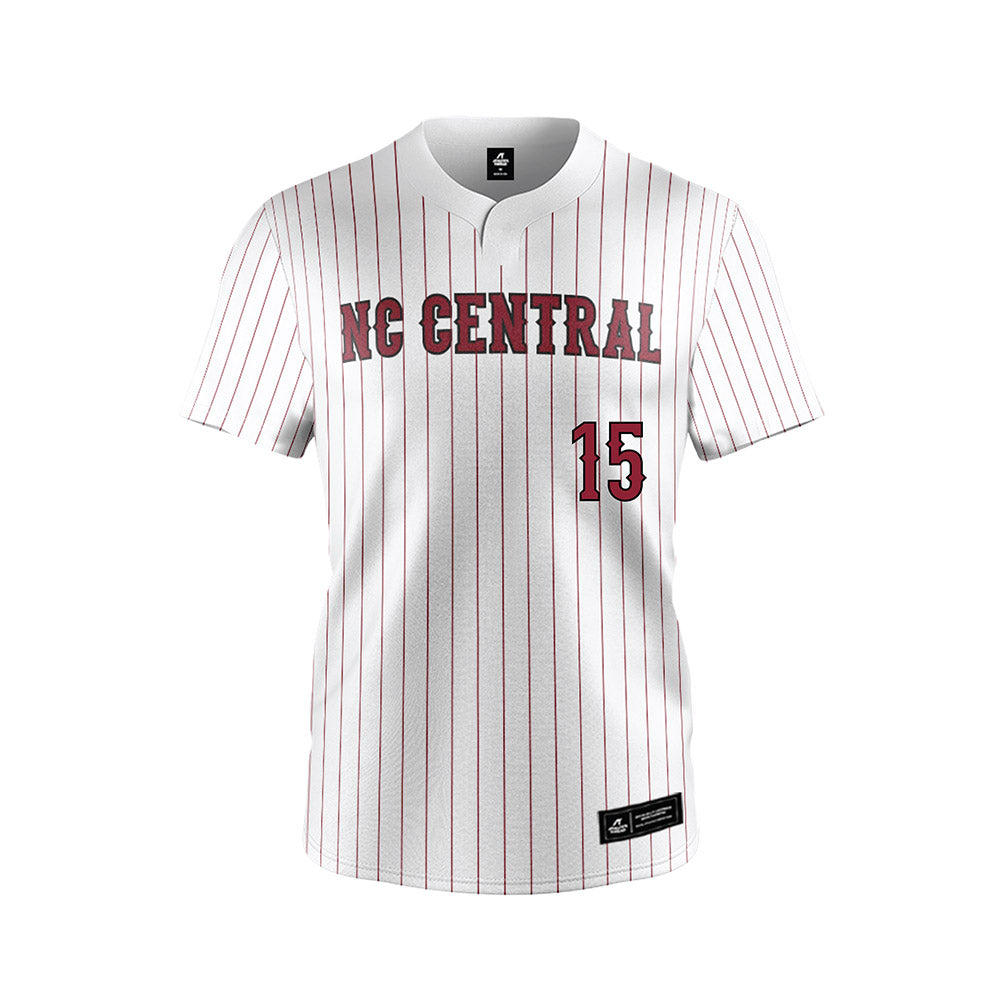NCCU - NCAA Softball : Tyler Suttles - White Jersey-0