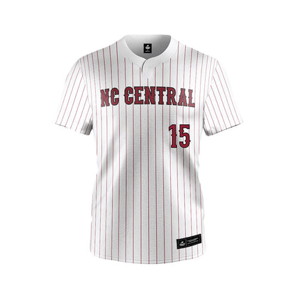 NCCU - NCAA Softball : Tyler Suttles - White Jersey-0