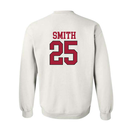 Arkansas - NCAA Football : Ja’Quavion Smith - Replica Shersey Crewneck Sweatshirt-1