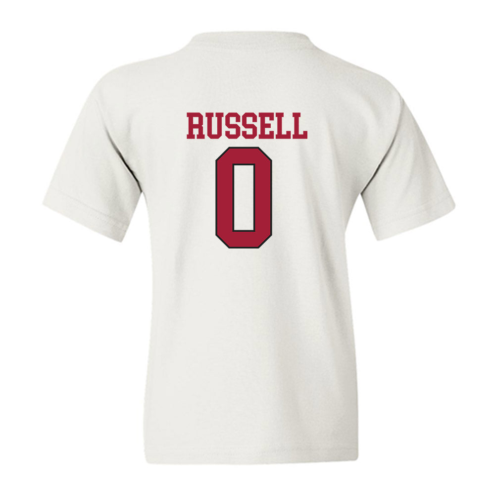 Arkansas - NCAA Football : Braylen Russell - Replica Shersey Youth T-Shirt-1