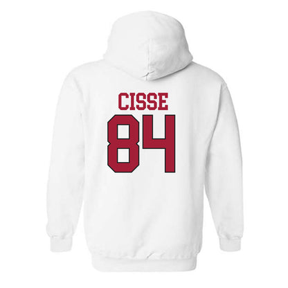 Arkansas - NCAA Football : Ismael Cisse - Replica Shersey Hooded Sweatshirt-2