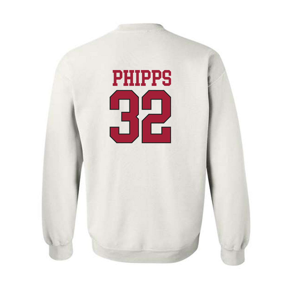 Arkansas - NCAA Football : Landon Phipps - Replica Shersey Crewneck Sweatshirt-1