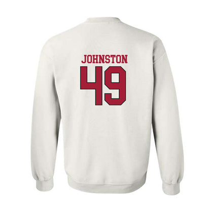 Arkansas - NCAA Football : Adam Johnston - Replica Shersey Crewneck Sweatshirt-1