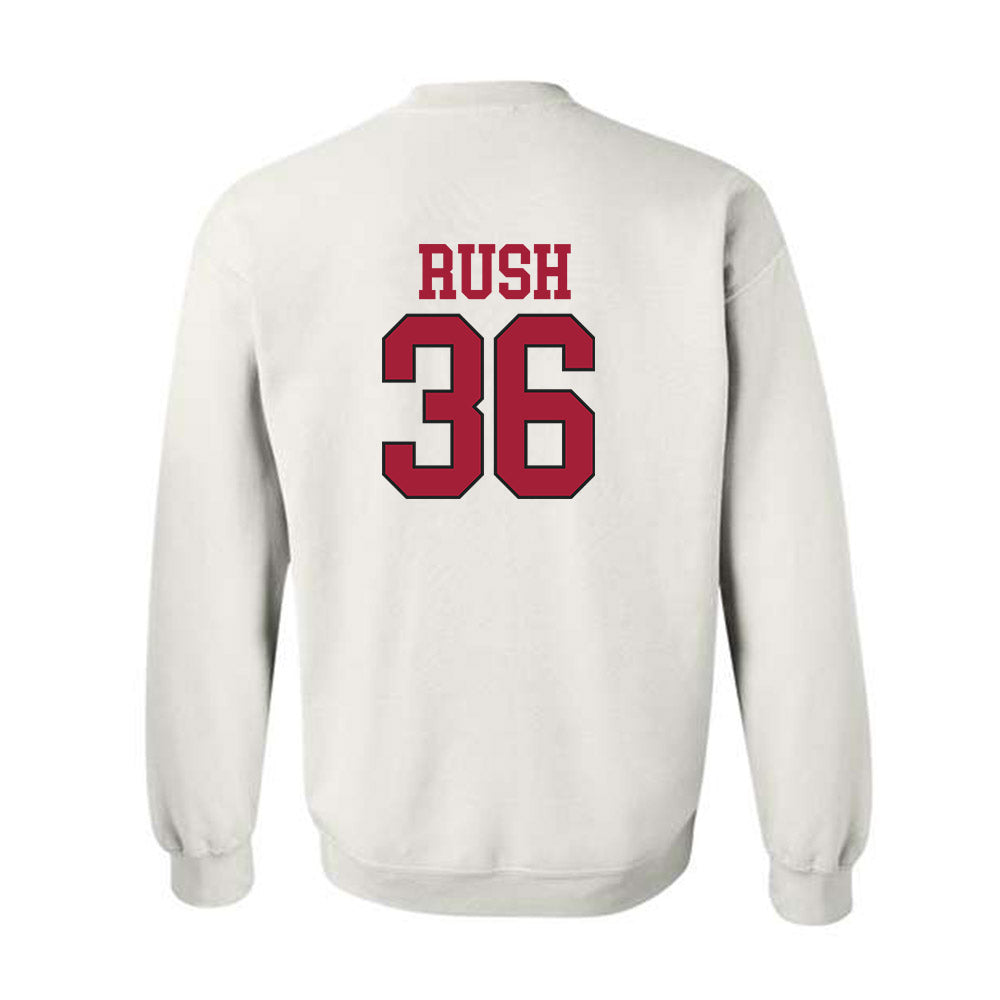 Arkansas - NCAA Football : Gavin Rush - Replica Shersey Crewneck Sweatshirt-1
