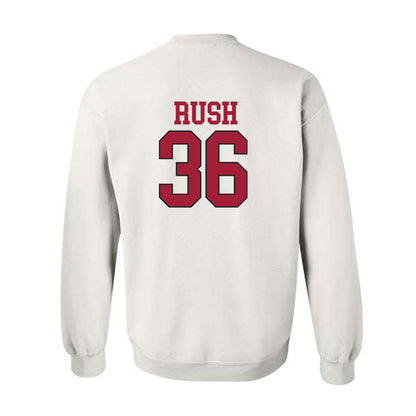 Arkansas - NCAA Football : Gavin Rush - Replica Shersey Crewneck Sweatshirt-1