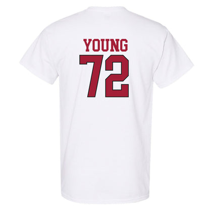 Arkansas - NCAA Football : Tucker Young - Replica Shersey T-Shirt-1