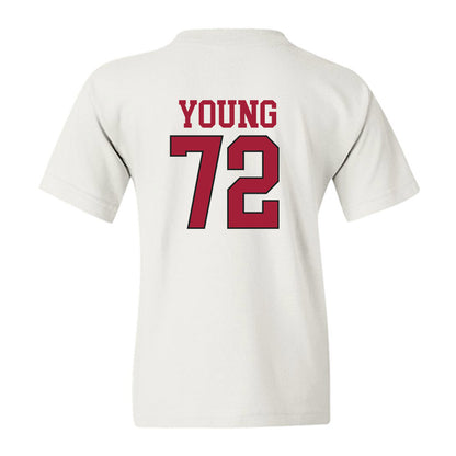 Arkansas - NCAA Football : Tucker Young - Replica Shersey Youth T-Shirt-1
