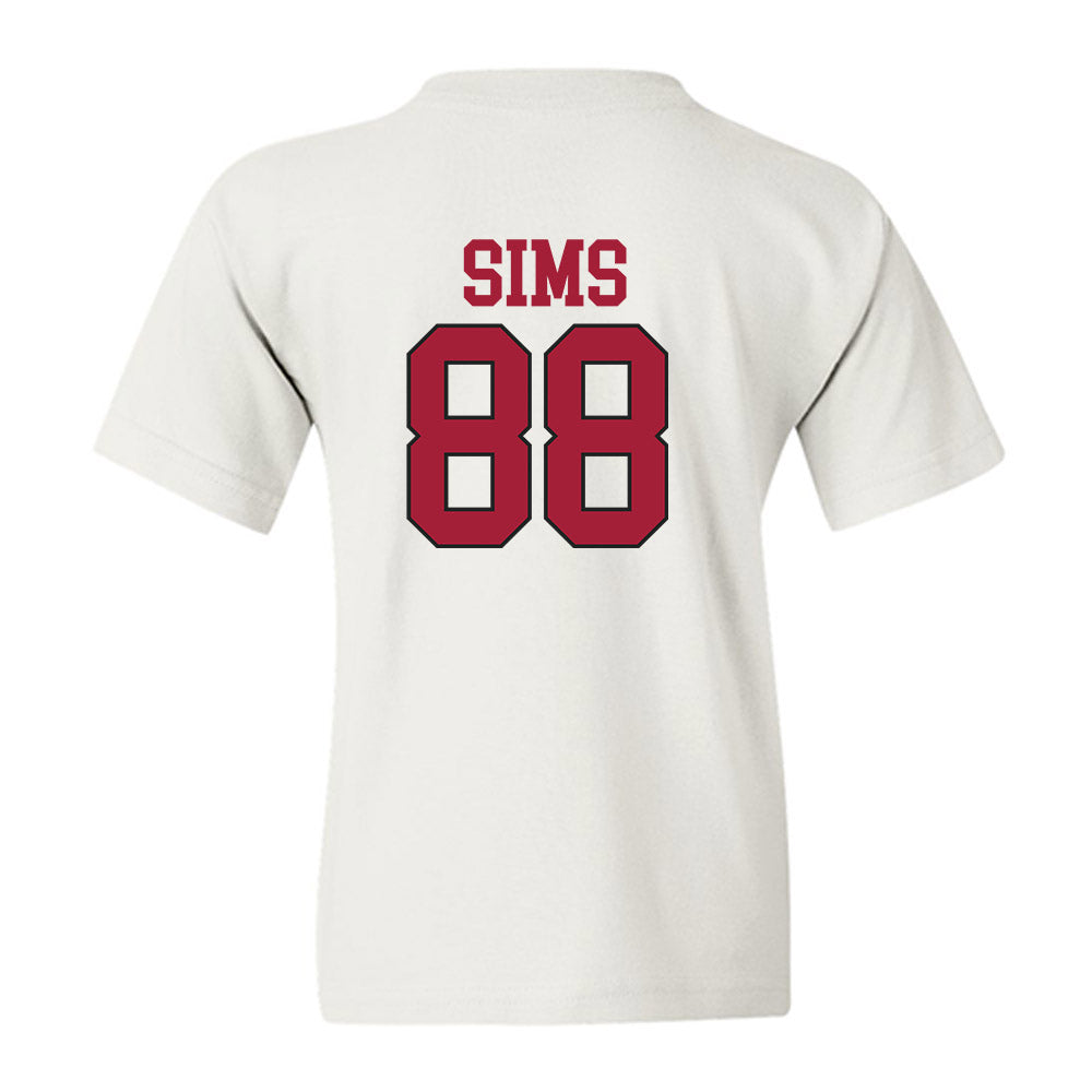 Arkansas - NCAA Football : Xadavien Sims - Replica Shersey Youth T-Shirt-1