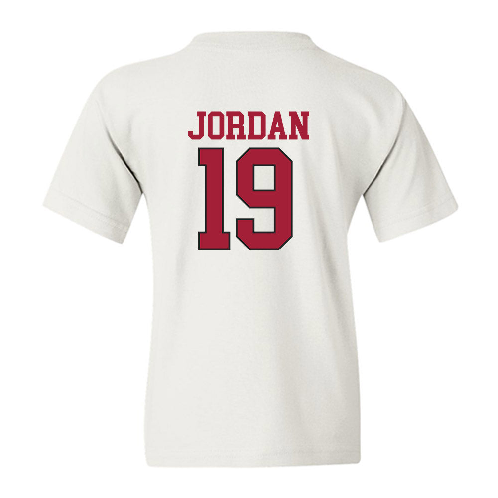 Arkansas - NCAA Football : Antonio Jordan - Replica Shersey Youth T-Shirt-1