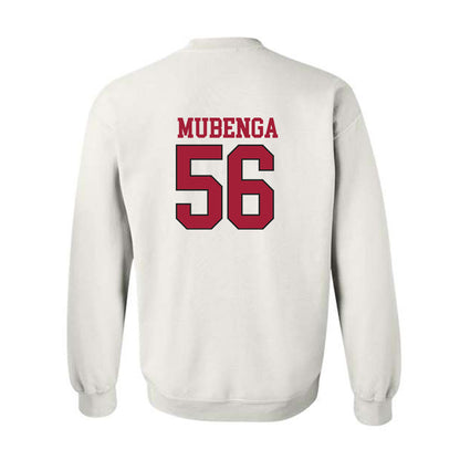 Arkansas - NCAA Football : Ben Mubenga - Replica Shersey Crewneck Sweatshirt-1