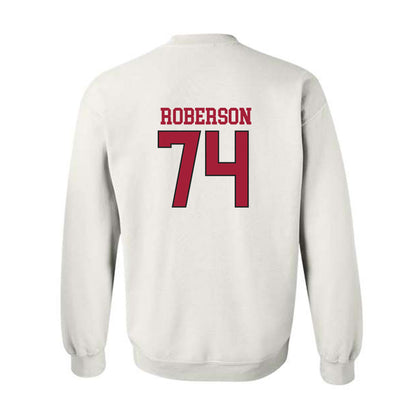 Arkansas - NCAA Football : Terence Roberson - Replica Shersey Crewneck Sweatshirt-1
