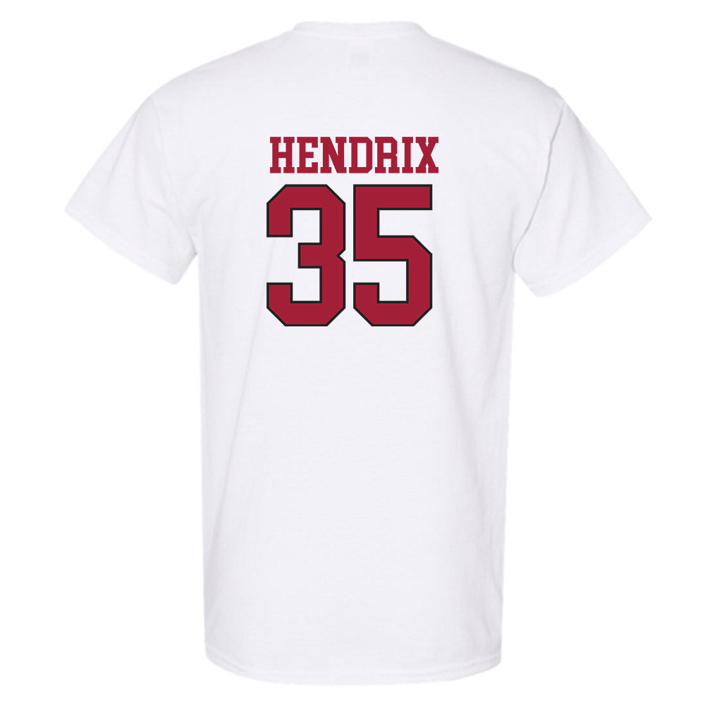 Arkansas - NCAA Football : Hutson Hendrix - Replica Shersey T-Shirt-1