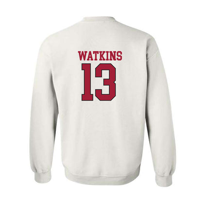 Arkansas - NCAA Football : Jelani Watkins - Replica Shersey Crewneck Sweatshirt-1