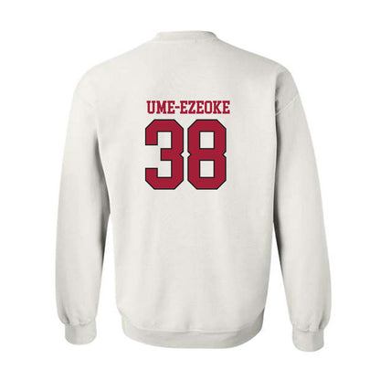 Arkansas - NCAA Football : Bradley Ume-Ezeoke - Replica Shersey Crewneck Sweatshirt-1