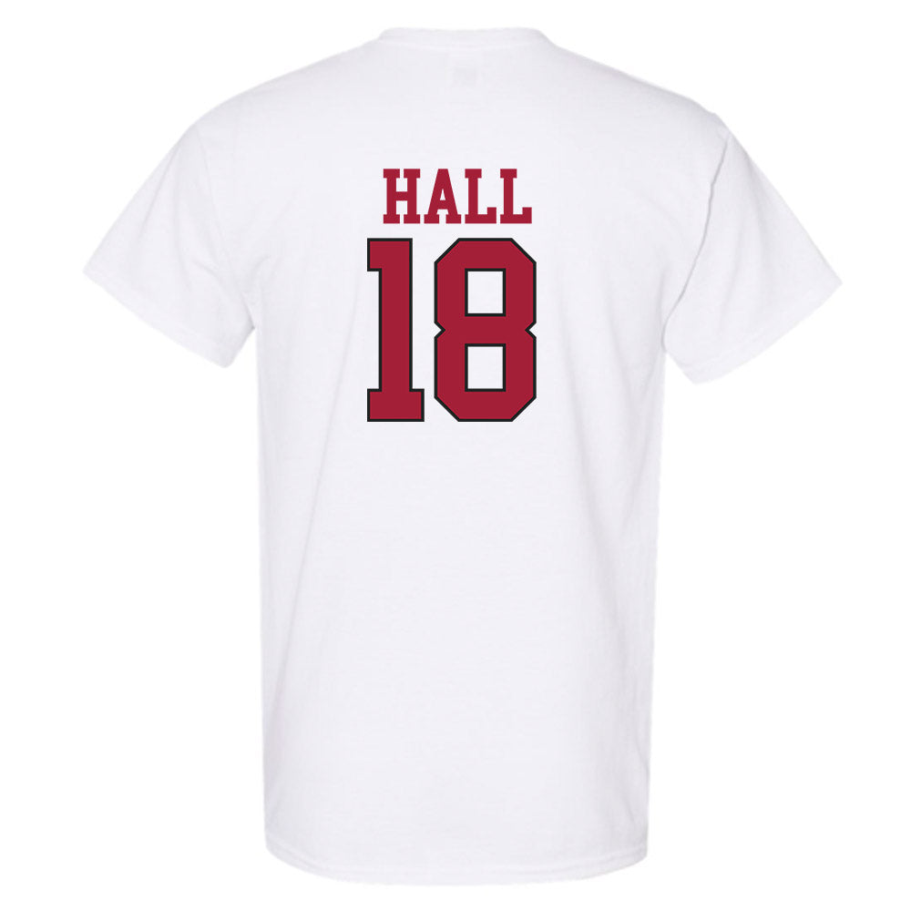 Arkansas - NCAA Football : Jude Hall - Replica Shersey T-Shirt-1