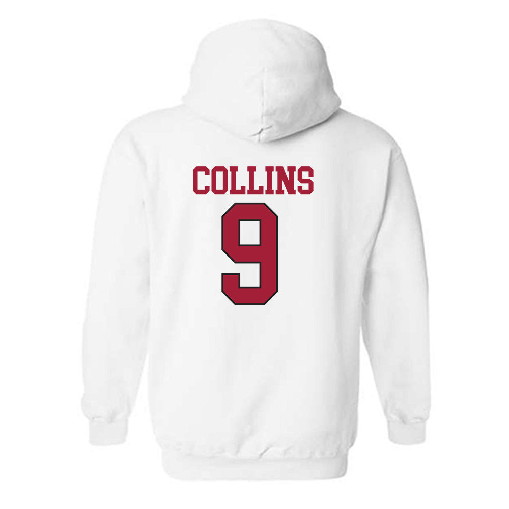 Arkansas - NCAA Football : Charleston Collins - Replica Shersey Hooded Sweatshirt