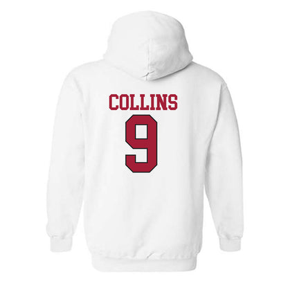 Arkansas - NCAA Football : Charleston Collins - Replica Shersey Hooded Sweatshirt
