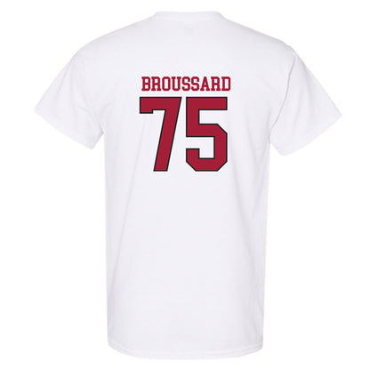 Arkansas - NCAA Football : Kavion Broussard - Replica Shersey T-Shirt-1