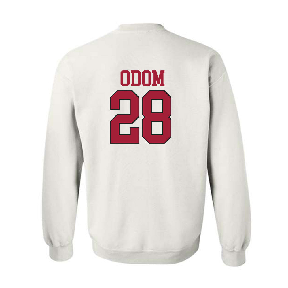 Arkansas - NCAA Football : Trajen Odom - Replica Shersey Crewneck Sweatshirt-1