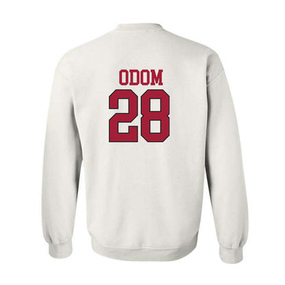 Arkansas - NCAA Football : Trajen Odom - Replica Shersey Crewneck Sweatshirt-1