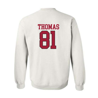 Arkansas - NCAA Football : Dai'Shaun Thomas - Replica Shersey Crewneck Sweatshirt-1