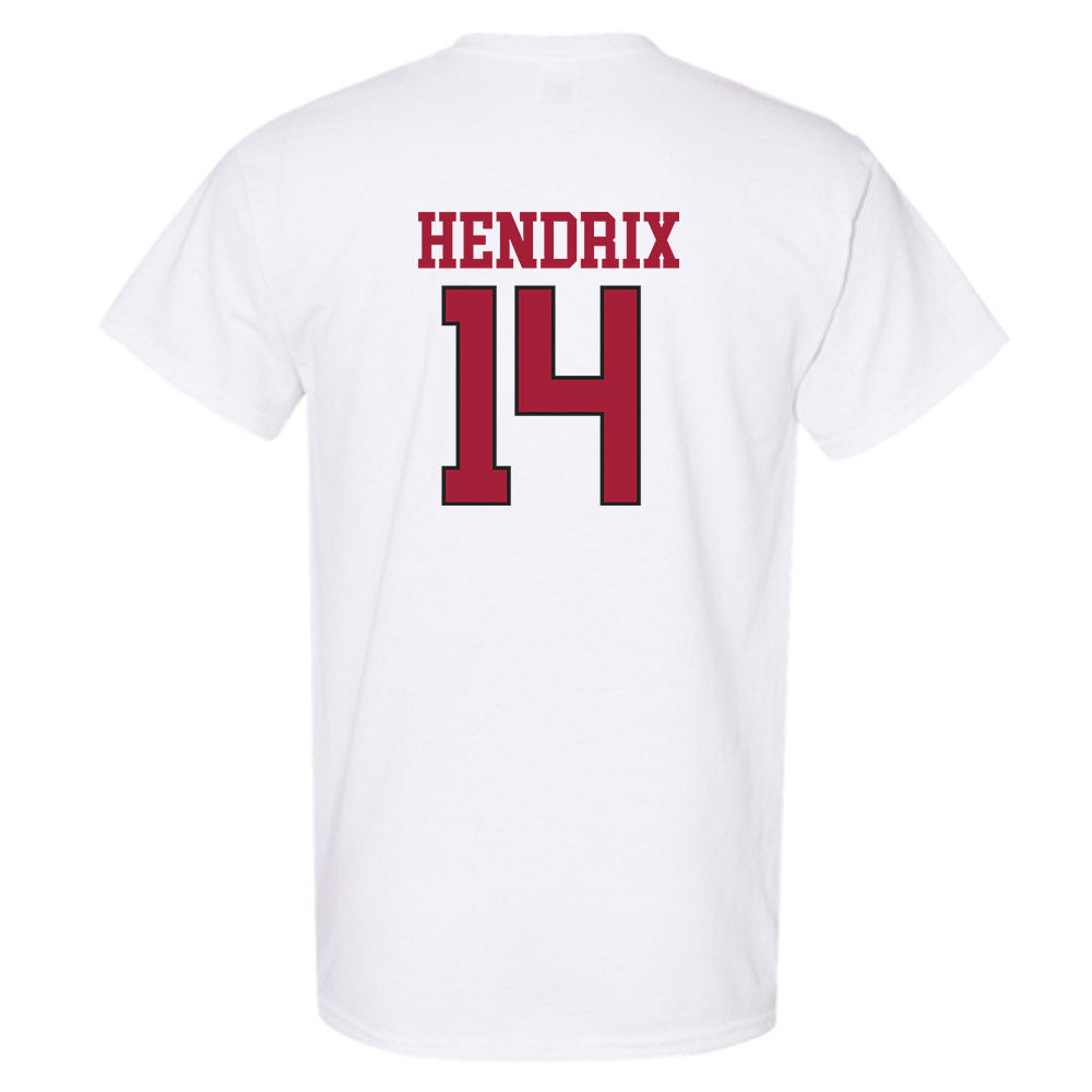 Arkansas - NCAA Football : Hank Hendrix - Replica Shersey T-Shirt-1