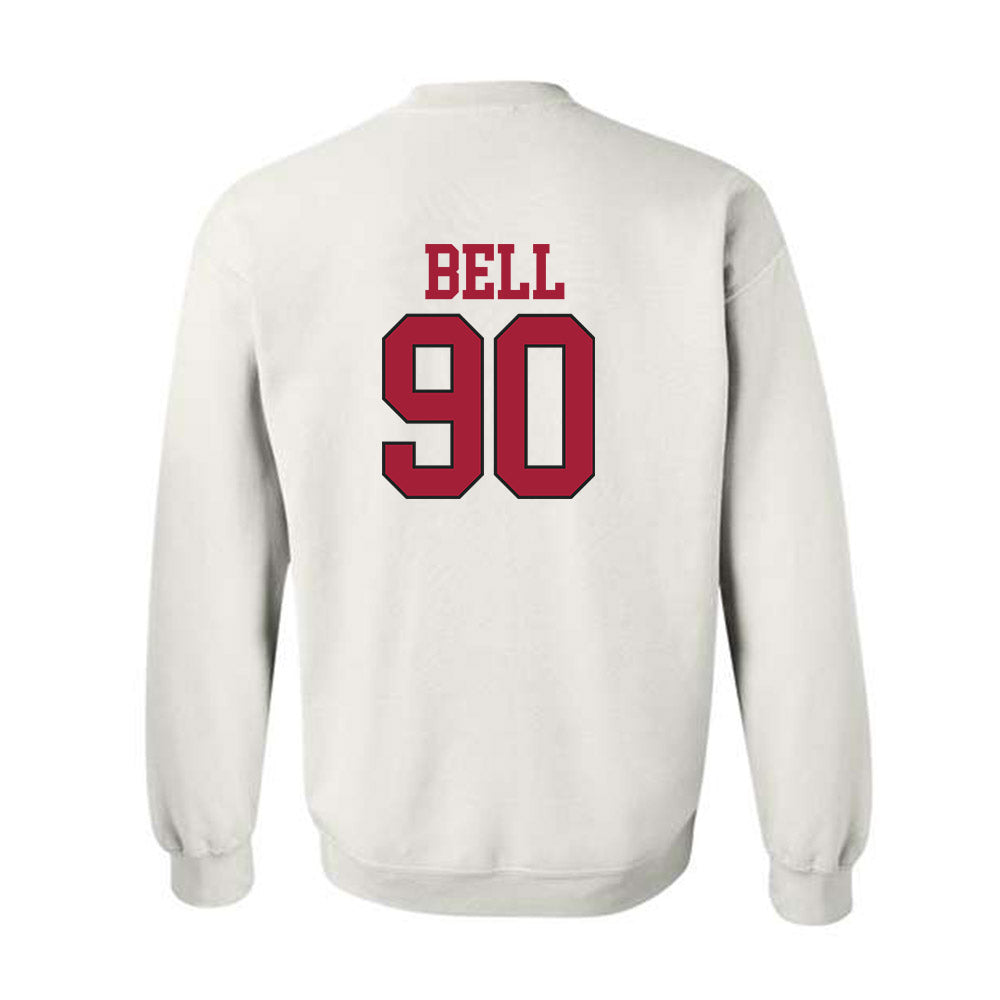 Arkansas - NCAA Football : Caleb Bell - Replica Shersey Crewneck Sweatshirt-1
