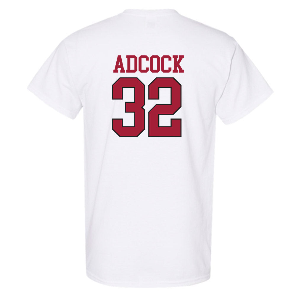 Arkansas - NCAA Football : Matt Adcock - Replica Shersey T-Shirt-1