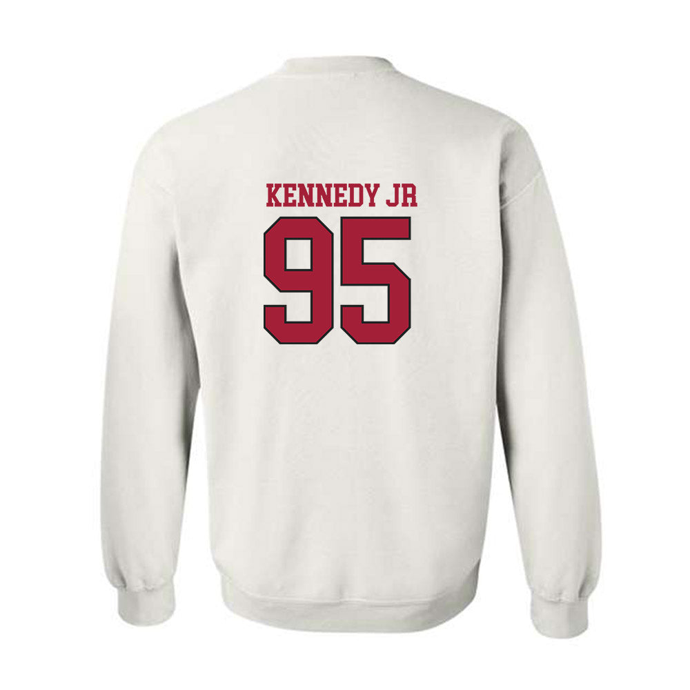 Arkansas - NCAA Football : Anthony Kennedy jr - Replica Shersey Crewneck Sweatshirt-1