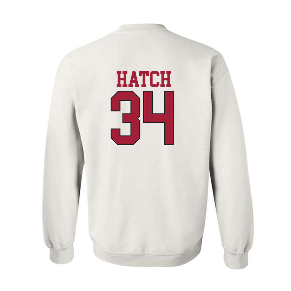 Arkansas - NCAA Football : Jathan Hatch - Replica Shersey Crewneck Sweatshirt-1