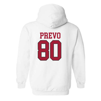 Arkansas - NCAA Football : Dequane Prevo - Replica Shersey Hooded Sweatshirt-2