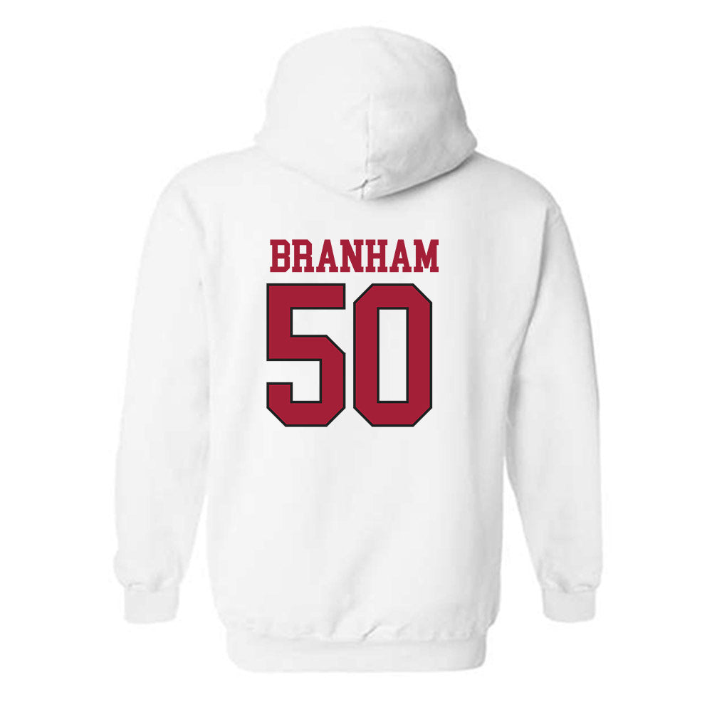 Arkansas - NCAA Football : Kobe Branham - Replica Shersey Hooded Sweatshirt