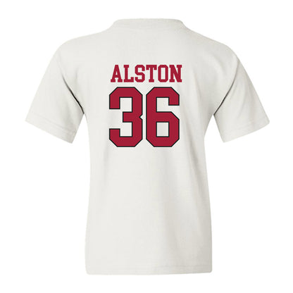 Arkansas - NCAA Football : Brian Alston - Replica Shersey Youth T-Shirt-1