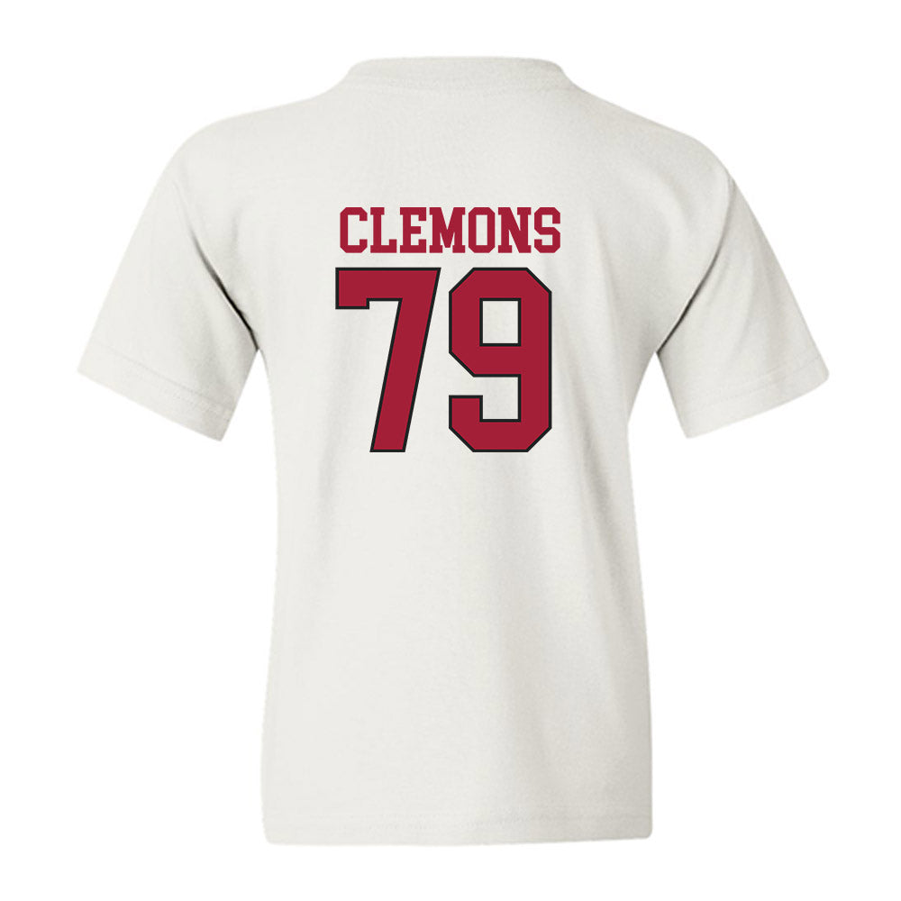 Arkansas - NCAA Football : Josiah Clemons - Replica Shersey Youth T-Shirt-1