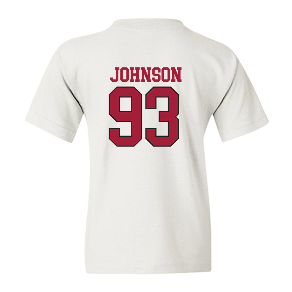 Arkansas - NCAA Football : Keiundre Johnson - Replica Shersey Youth T-Shirt-1