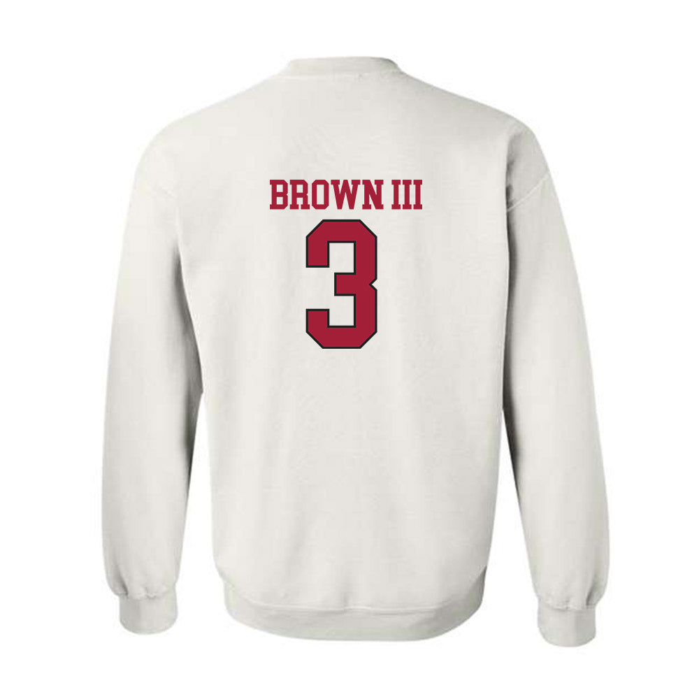 Arkansas - NCAA Football : CS Brown III - Replica Shersey Crewneck Sweatshirt-1